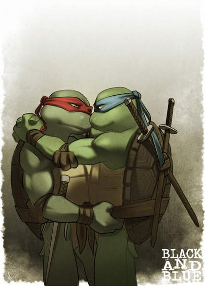 TMNT dj - Black and Blue обложка